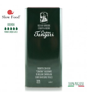 Olio extravergine di oliva 5lt latta